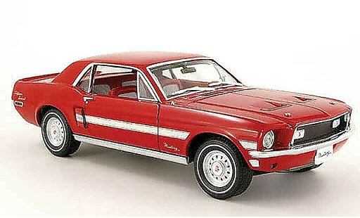 Ford Mustang California Special 1/18 Greenlight gt red diecast model cars