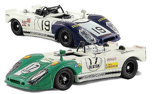 Porsche 908 1973 1/43 Best Doppelpack: 2 Flunder 1970 and diecast model cars