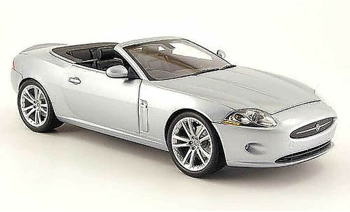 Jaguar XK Cabriolet 1/18 Minichamps Convertible (rhd) grey 2006 diecast model cars