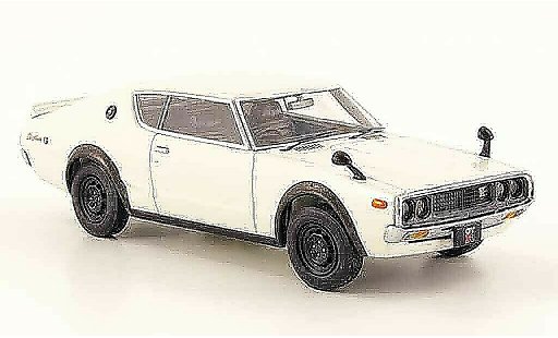 Nissan Skyline 2000 1/43 Ebbro GT R (KPGC110) white 1973 diecast model cars