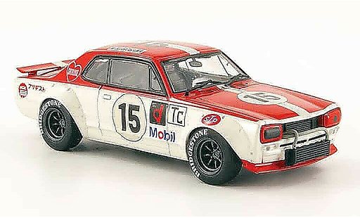 Nissan Skyline 2000 1/43 Ebbro GT R (KPGC10) Racing No.15 Fuji 1972 diecast model cars
