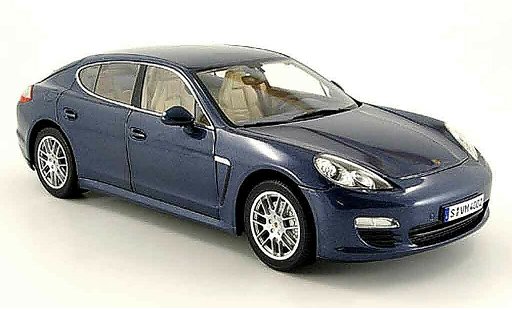 Porsche Panamera S 1/18 Norev grey 2009 diecast model cars