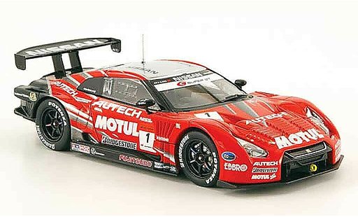 Nissan Skyline R35 1/43 Ebbro JGTC GT R No.1 Motul Autech Super GT Fuji 2009 diecast model cars