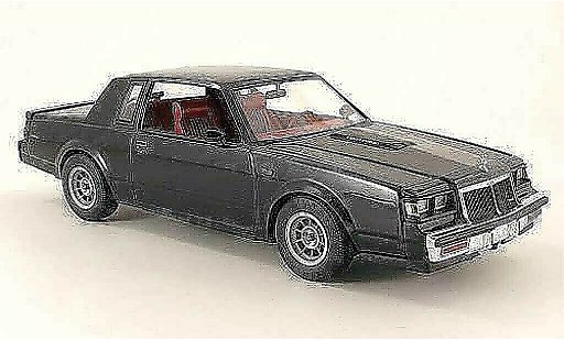 Buick T-Type coupe 1/18 GMP black 1986 diecast model cars