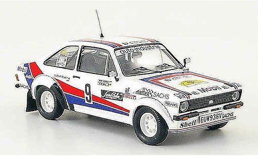 Ford Escort RS 1800 1/43 Trofeu No.9 Rally Germany 1983 MK2 diecast model cars