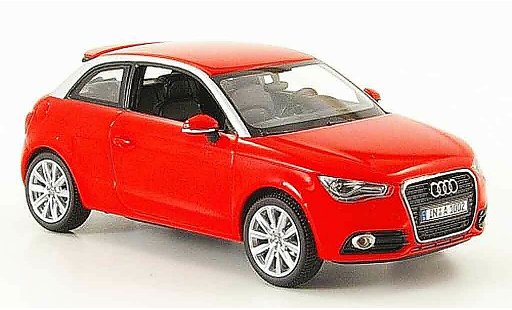 Audi A1 citadine 1/43 Kyosho red 2010 diecast model cars