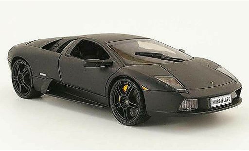 Lamborghini Murcielago Base 1/18 Welly black matt diecast model cars