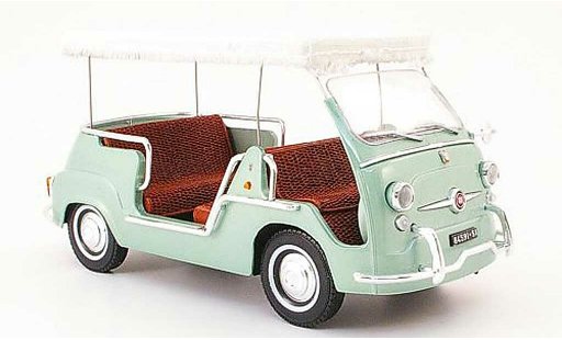 Fiat 600 Multipla 1/18 Mini Miniera taxi cabrio costiera amalfitana 1962 diecast model cars