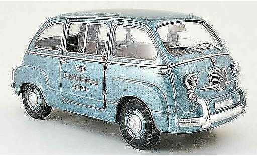 Fiat 600 Multipla 1/18 Mini Miniera rai - radiotelevisione italiana 1960 diecast model cars