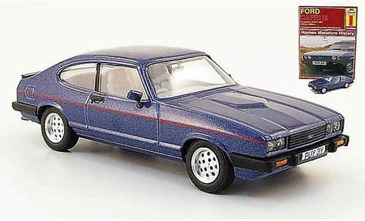 Ford Capri MK3 1/43 Corgi MKIII blue diecast model cars
