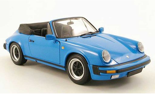 Porsche 911 Speedster 1/18 Minichamps carrera cabriolet blue 1983 diecast model cars