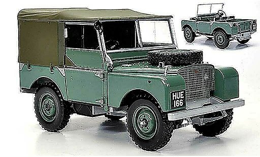 Land Rover 80 Base 1/18 Minichamps green RHD diecast model cars