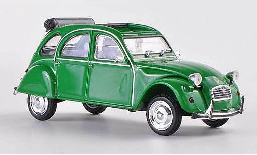 Citroen 2CV Berline 1/43 Minichamps green 1978 diecast model cars