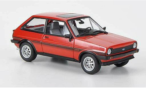 Ford Fiesta 1981 1/43 Minichamps MkI XR2 red diecast model cars