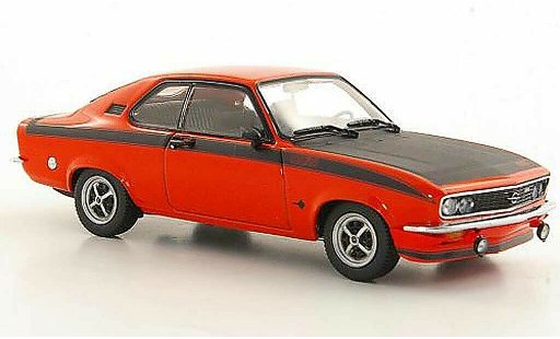 Opel Manta A 1/43 Minichamps GT/E red/mattblack 1974 diecast model cars