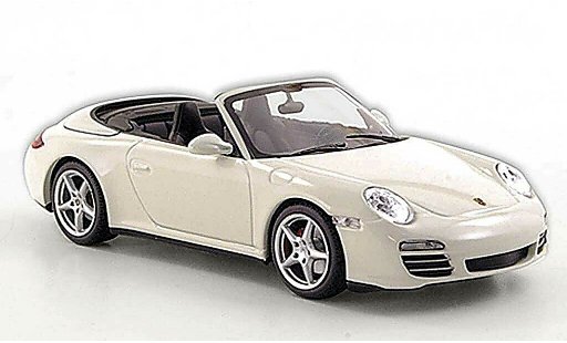 Porsche 911 4S 1/43 Minichamps Convertible ( II) white 2008 diecast model cars