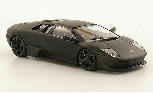 Lamborghini Murcielago LP640 1/43 Minichamps mattblack 2008 diecast model cars