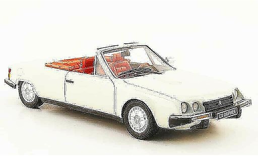 Citroen CX Cabriolet 1/43 Neo orphee white 1983 diecast model cars