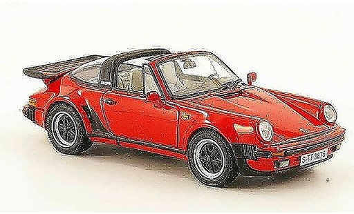 Porsche 911 Turbo 1/43 Neo Targa red 1982 diecast model cars