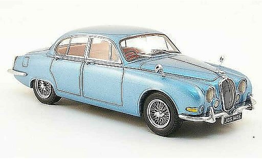 Jaguar S-Type Base 1/43 Neo 3.4 blue 1965 diecast model cars