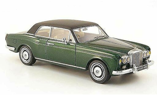 Bentley Corniche coupe 1/43 Neo green/black 1971 diecast model cars