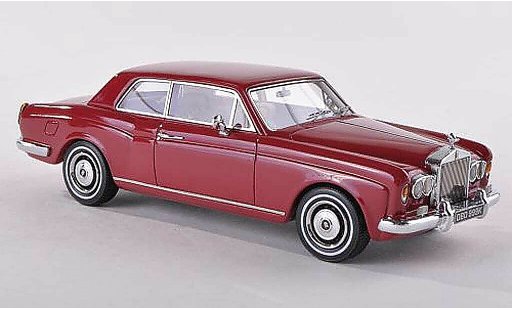 Rolls Royce Corniche FHC 1/43 Neo black-red RHD 1971 diecast model cars