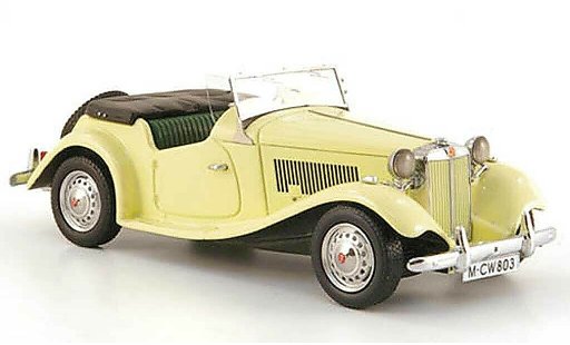 MG TD MkII 1/43 Neo Mark II beige LHD limited edition 1950 diecast model cars