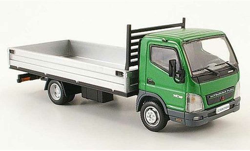 Mitsubishi Fuso Canter 1/43 Hachette flatbed green diecast model cars