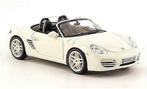 Porsche Boxster Base 1/43 Schuco (987) white diecast model cars
