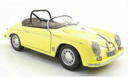 Porsche 356 A A 1/18 Schuco A speedster 1600 gt yellow diecast model cars