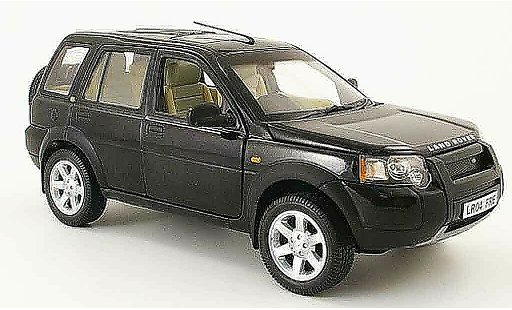 Land Rover Freelander Base 1/18 Ertl black 4 portes volant a droite diecast model cars