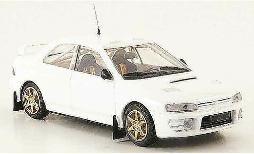 Subaru Impreza Base 1/43 Mini Partes white diecast model cars