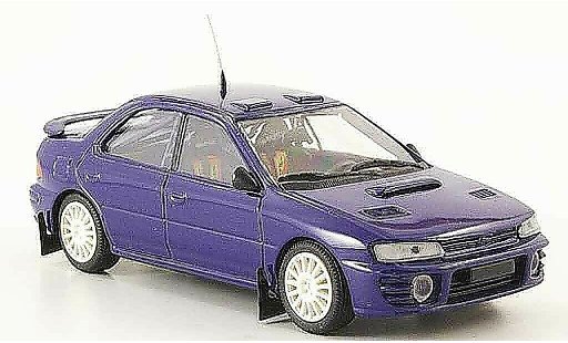 Subaru Impreza Base 1/43 Mini Partes blue diecast model cars