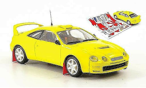 Toyota Celica Base 1/43 Mini Partes gt 4 yellow 1997 diecast model cars