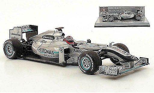 Mercedes F1 2010 1/43 Minichamps GP Petronas MGP W01 No.3 diecast model cars