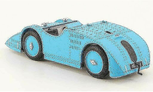 Bugatti 32 grand prix 1/43 Brumm tank blue prototyp 1923 diecast model cars