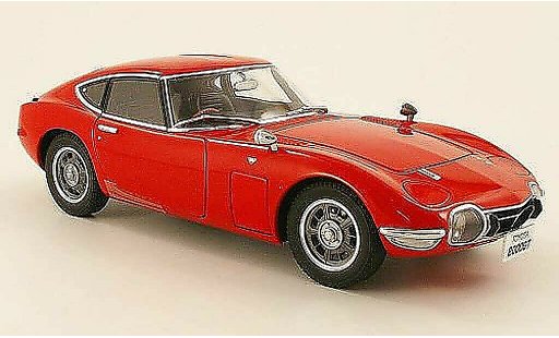 Toyota 2000 GT 1967 1/18 Autoart coupe red 1965 diecast model cars
