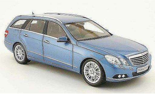 Mercedes Classe E T-Modell 1/18 Minichamps (s212) blue 2009 diecast model cars