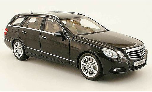 Mercedes Classe E Base 1/18 Minichamps break (s212) black 2009 diecast model cars