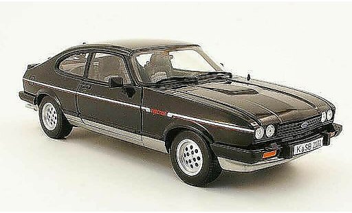 Ford Capri 2.8i 1/18 Norev mk3 black/grey 1983 diecast model cars