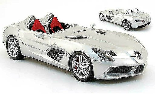 Mercedes SLR Stirling Moss 1/18 Minichamps mac laren grey metallized diecast model cars