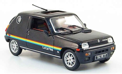 Renault 5 Le Car Van 1/43 Nostalgie black 1979 diecast model cars
