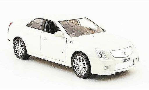 Cadillac CTS V 1/43 Luxury Die Cast white 2009 diecast model cars