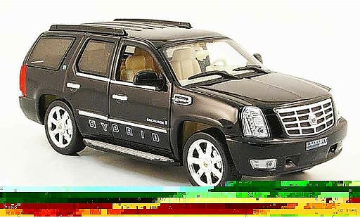 Cadillac Escalade hybrid 1/43 Luxury Die Cast black 2009 2010 diecast model cars