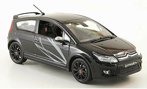 Citroen C4 special edition 1/43 Norev by loeb black 2009 diecast model cars