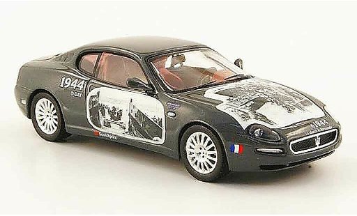 Maserati Cambiocorsa coupe 1/43 IXO grey metallisee 90. jubilaum 2002 diecast model cars