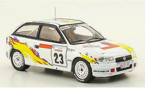Opel Astra F GSi 1/43 IXO 16V No.23 Rally Korsika 1995 diecast model cars