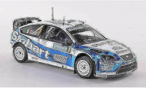Ford Focus RS WRC 1/43 IXO 07 No.7 Stobart Rally Sweden 2008 Galli/Bernacchini diecast model cars