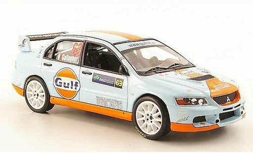 Mitsubishi Lancer Evolution IX 1/43 IXO No.63 Gulf Rally Irland 2009 diecast model cars