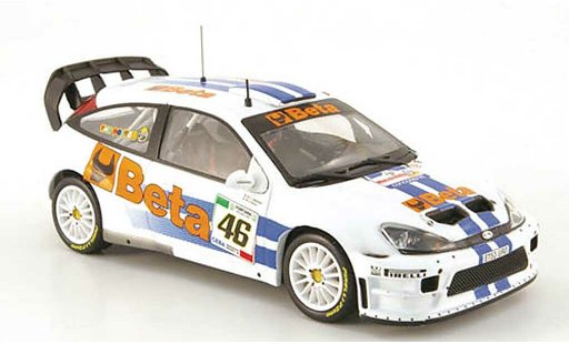 Ford Focus RS WRC 1/43 IXO 07 No.46 Beta Rally Monza 2007 diecast model cars